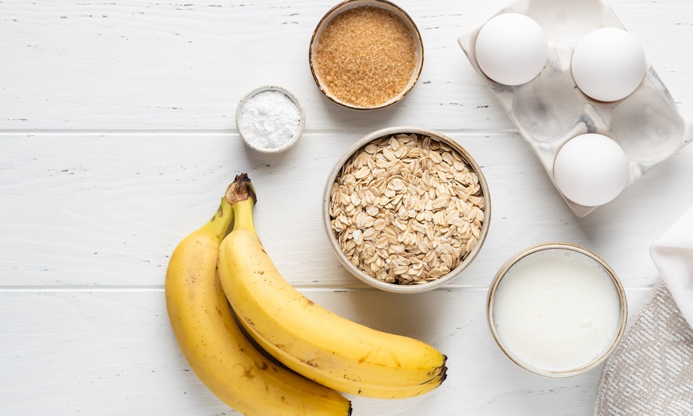 Recipe: Banana oat pancakes with chocolate chips