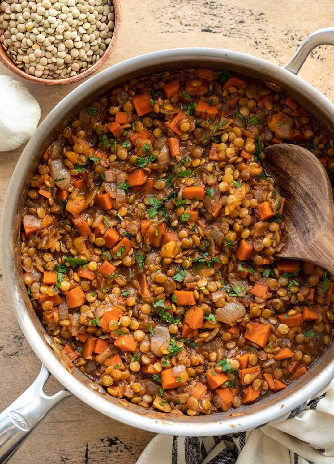 spiced lentil easy pantry recipe