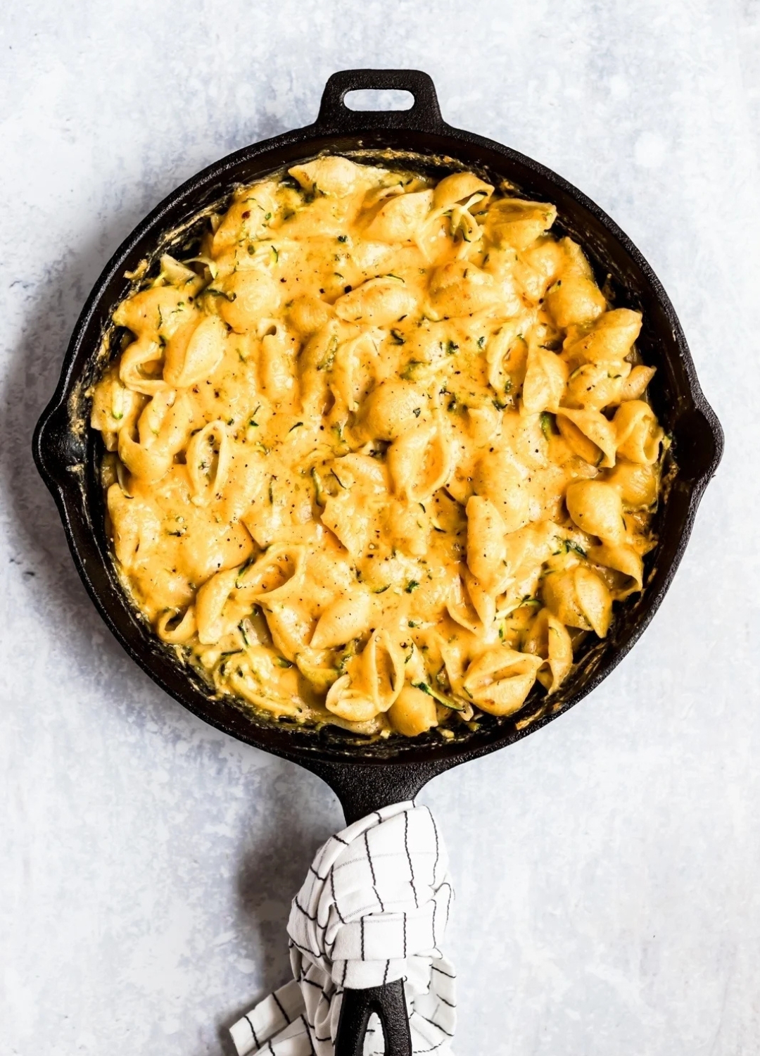 pantry recipes zucchini mac and cheese