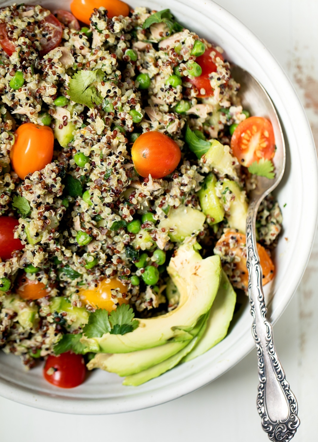 tuna quinoa pantry salad recipe