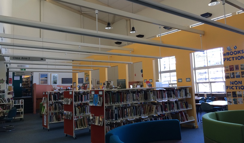 The new staffroom at Macgregor Primary School