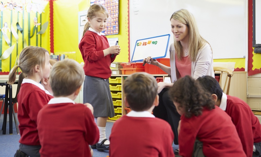 Teachers working with speech-language therapists