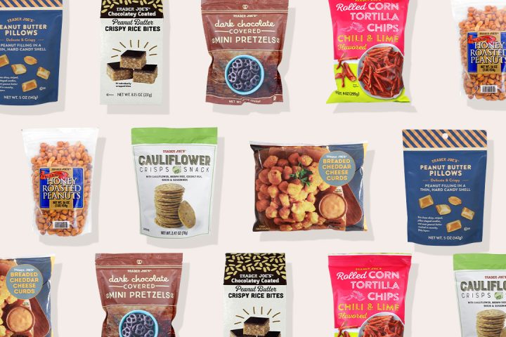 trader joe's snacks collage