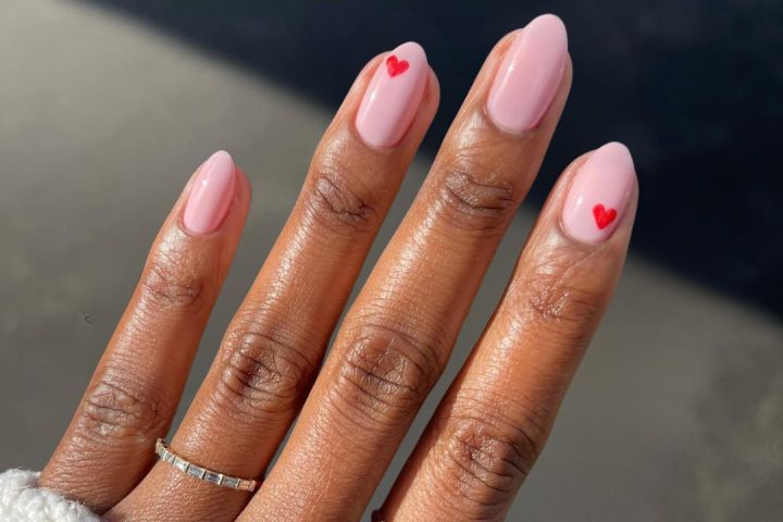 valentine's day nails