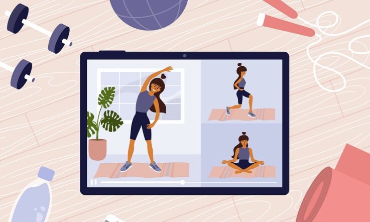 Using digital platforms to maintain fitness